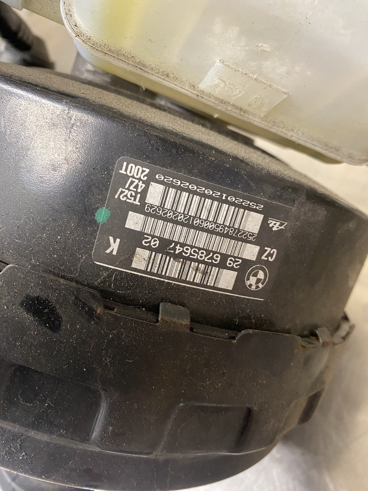 BMW 123d Series 09 Coupe Brake Master Cylinder 6785647 for sale  