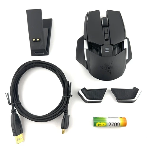 Razer Ouroboros Wireless Optical Gaming Mouse RZ01-00770300 Bulk Package - Picture 9 of 15