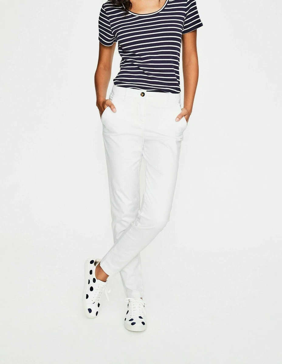 White chinos ladies 2025