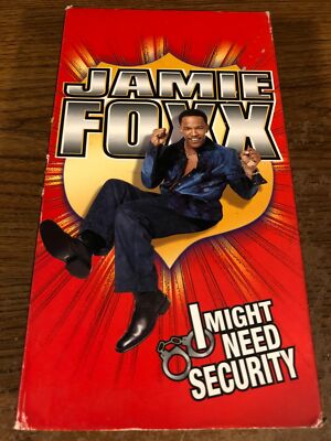 Jamie Foxx I Might Need Security VHS Used Movie VCR Video Tape