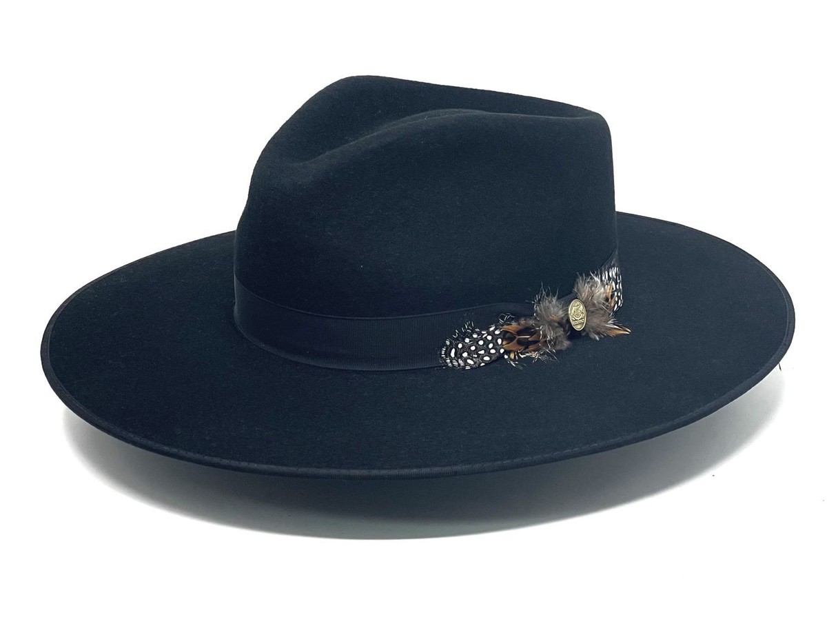 brixton hat limited ハット vintage stetson STETSON MIDTOWN B FLAT BRIM WOOL FEDORA HAT | eBay