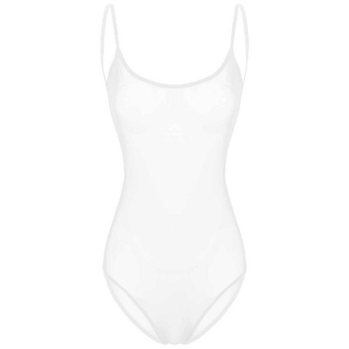 Sexy Mujeres Malla Transparente Leotardo Body Corte Alto Bikini Tanga Traje de Baño - Imagen 18 de 19