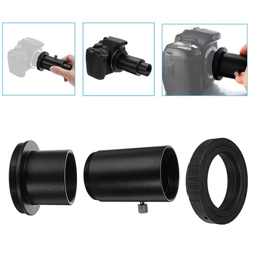 SLR&DSLR Kamera Adapter T-Ring + 1,25" Teleskop Montierung Adapter + Verlängerungsrohr - Bild 1 von 16