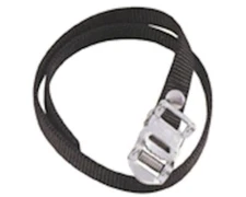 Wellgo Standard Toe Straps (Black) (Pair) [W-2]