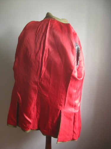 VINTAGE TWEED JACKET BLAZER 42r 100% wool retro green red check VIYELLA lindyhop - Picture 18 of 21