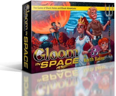 Atlas Games ATG01334 Gloom in Space Kartenspiel, bunt