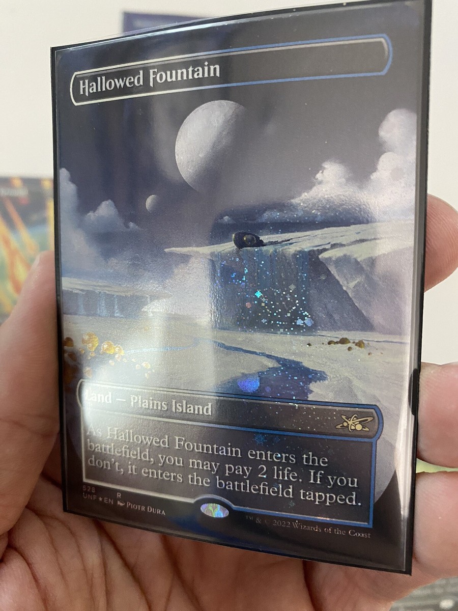 MTG Complete Set *Galaxy Foil* Unfinity Shocklands (10/10