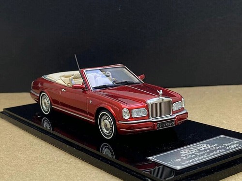 Rolls-Royce Silver Seraph Cabriolet CORNICHE (2000-2002) rojo transparente 1:43 - Imagen 4 de 15