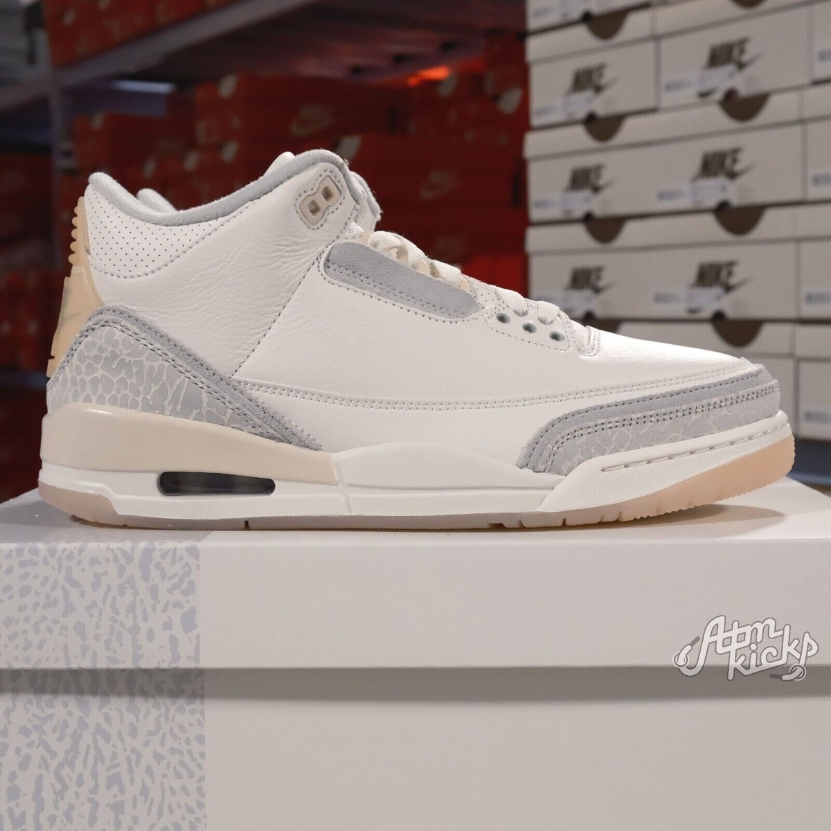 Size 10 - Air Jordan 3 Retro SE Craft Ivory for sale online