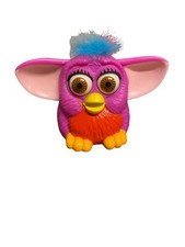 Vintage 1998 Plastic Furby Toy Tiger Electronics McDonalds Purple