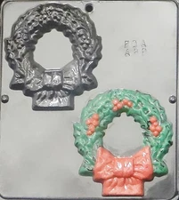 Wreath Chocolate Candy Mold Christmas 2088 NEW
