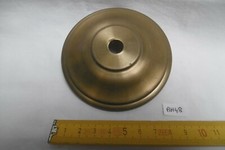 Coupelle en laiton neuve Ø 90 mm trou de 11 mm pour luminaire (réf BH48)