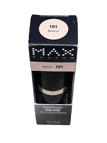 Max Factor ColorGenius Pan-Stik Ultra-Creamy Makeup, #101 Natural, .5 oz - Picture 2 of 6