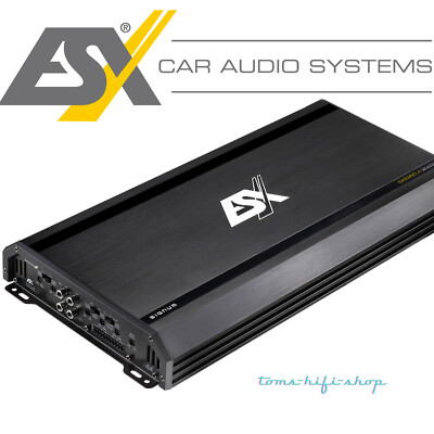 ESX SXE-250.4 4-Kanal Verstärker 2000 Watt Auto Endstufe Signum brückbar