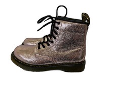 Dr. Martens 1460 J Pascal Gold Rose Combat Boots Women  s Sz 5