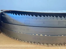 (2) MORSE 14' 2" x 1" x .035" 2/3 VP PR Variable Pitch M42 Welded Bandsaw Blades