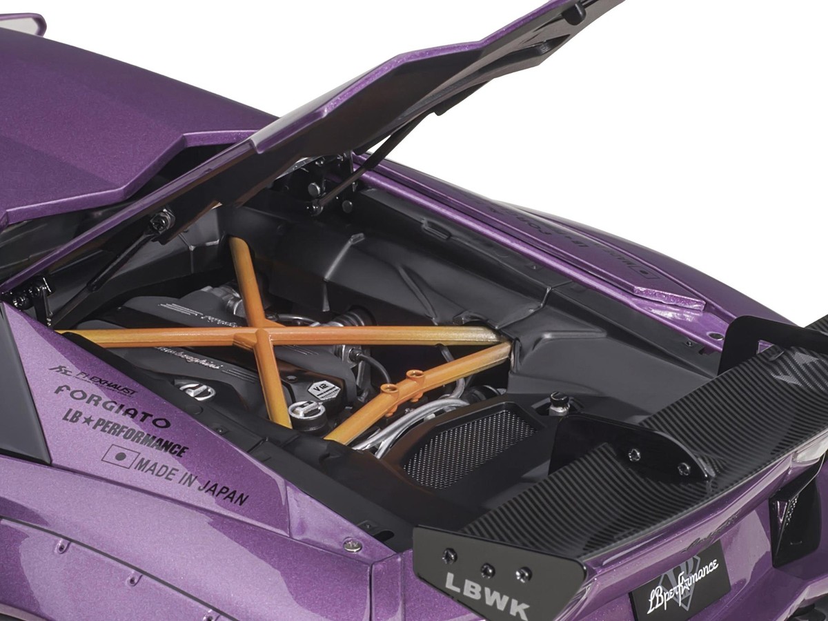 Lamborghini Aventador LB-Works Purple SE30 1/18 by Autoart