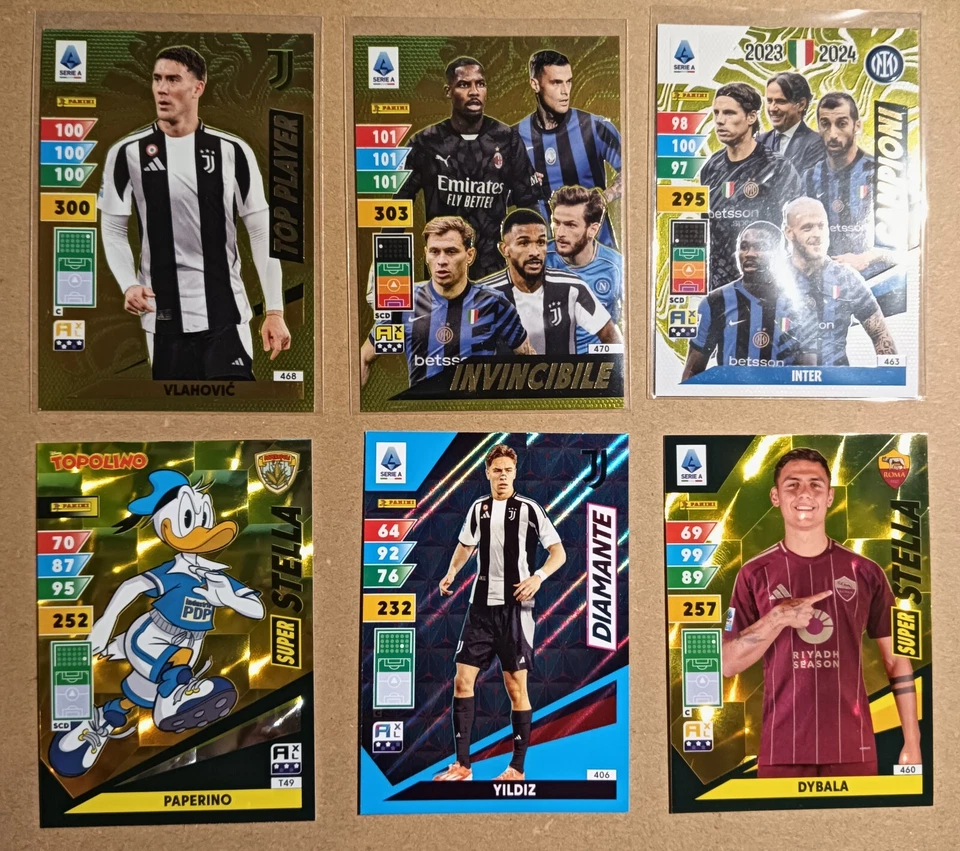 ADRENALYN XL 2024-2025 SPECIAL CARDS-MOMENTUM-LIMITED EDITION-TOP PLAYER PANINI