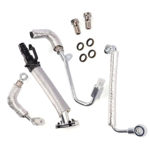 1 Set Turbo Charger Coolant Return Hose Line For Buick Encore 1.4L L4 55567067
