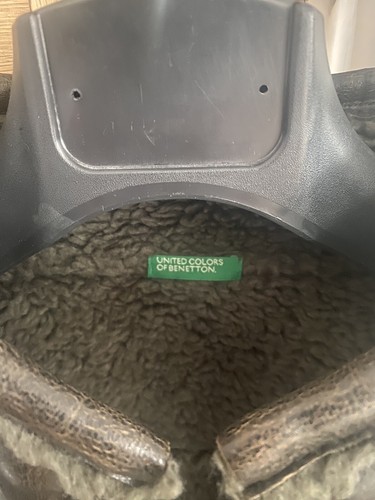 Benetton Aviator/Chaqueta Voladora (Grande) - Rara Edición Limitada Nueva Stock Antiguo - Imagen 5 de 9