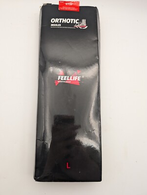NEW IN BOX- FEELLIFE Orthotic Arch Support Insole Inserts Large   (M 8-11 42-45)