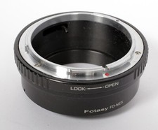 Sony NEX to Canon FD adapter mount FD lenses on Sony NEX cameras 5537