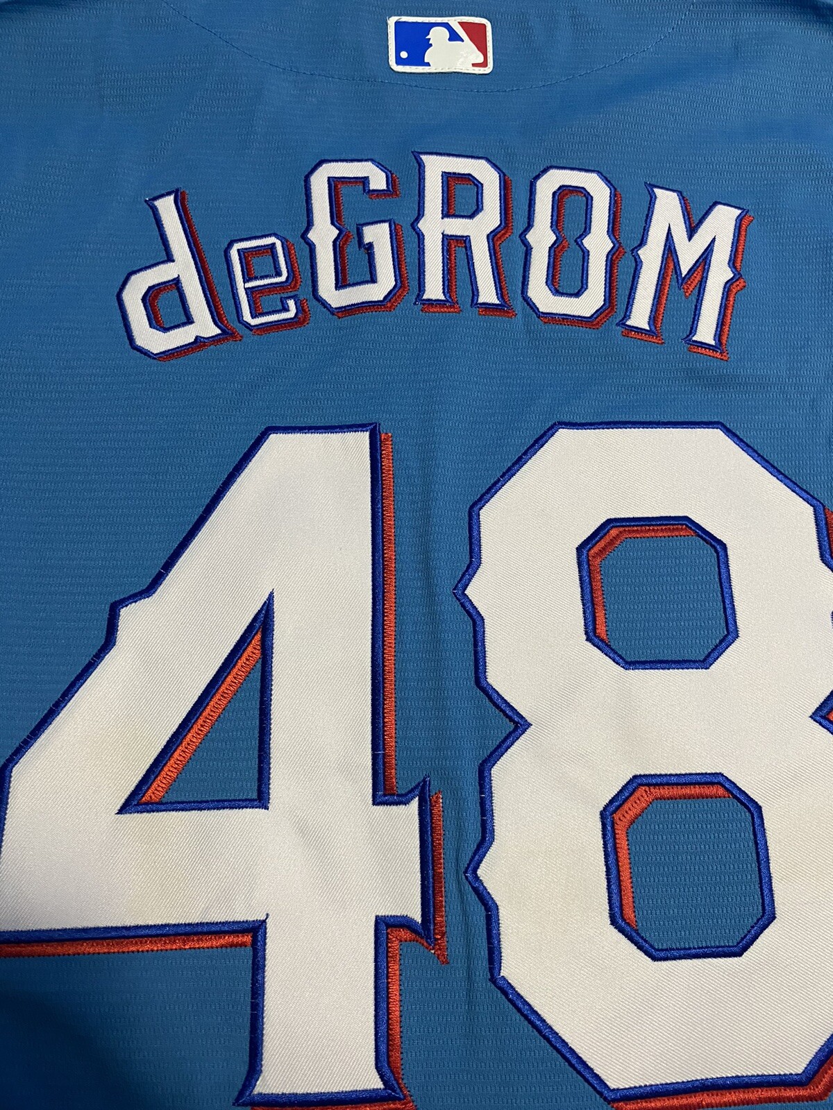 New Large Nike 48Jacob DeGrom Texas Rangers Jersey eBay