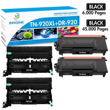 2 TN920XL Toner 2 DR920 Drum Unit for Brother HL-L6210DWT HL-L6217DW HL-L6210DW