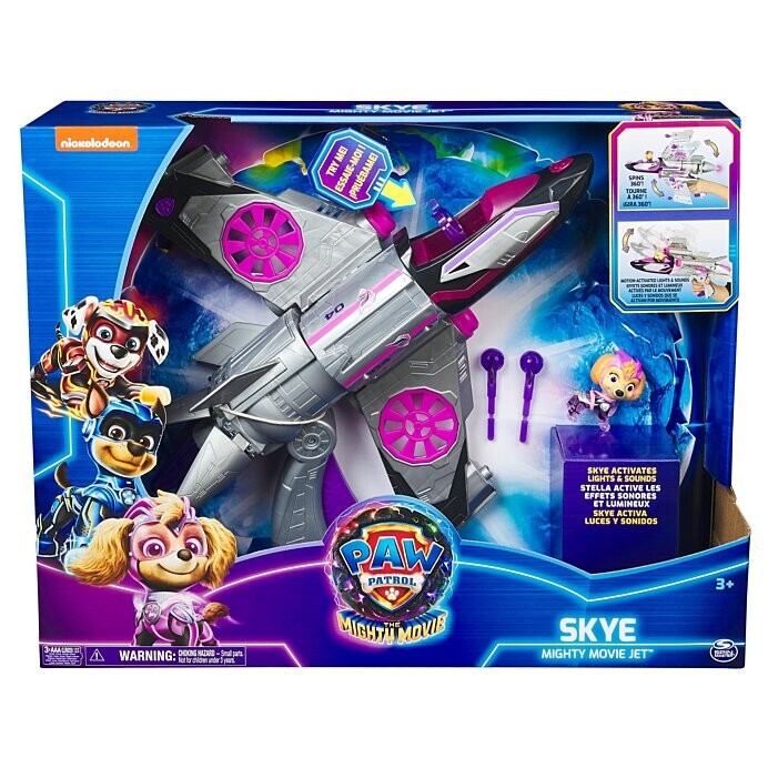 Avion Jet Deluxe Stella Pat'Patrouille pour enfant avec sons et lumières interactifs
