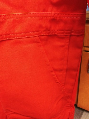 RED KAP Work Coverall Overall Chest Pocket Heavy DutySize 48 RG Orange New - Picture 6 of 8