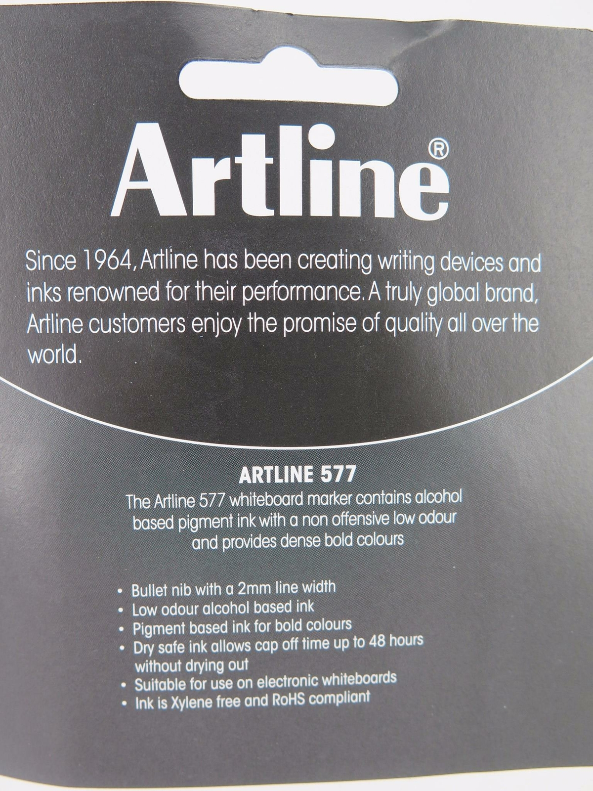 Artline Whiteboard Marker 577 w/ Whiteboard Eraser Caddy