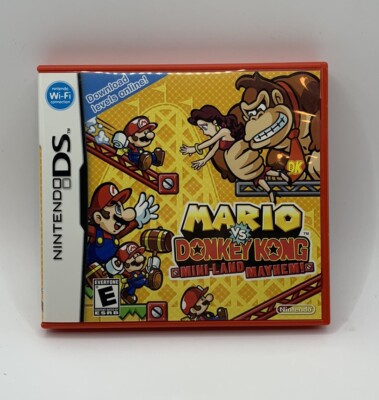 Mario vs. Donkey Kong: Mini-Land Mayhem (Nintendo DS, 2011) Complete