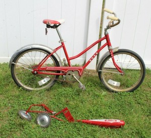 boys red bike