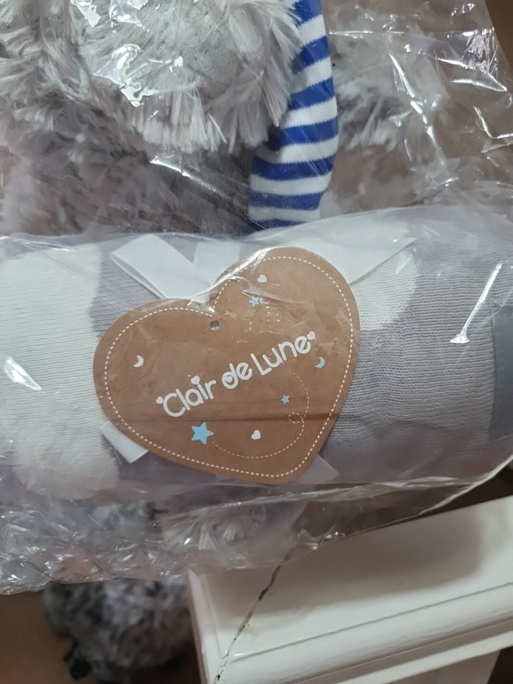 New Baby Teddy Blanket Bundle eBay