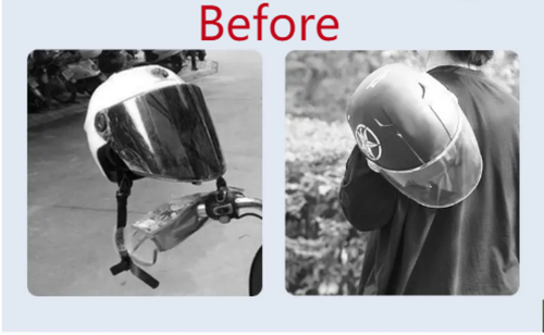 Universal Motorcycle Retractable Luggage Strap Fits For Securing Luggage &Helmet - Picture 5 of 20