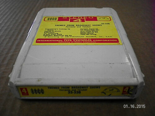 4 TRACK TAPE..THEMES FROM BROARDWAY SHOWS "FERRANTE & TEICHER"
