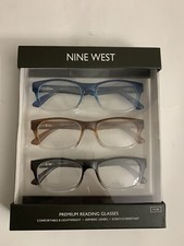 NINE WEST Premium Reading Glasses Brand NIB 1.50 READERS