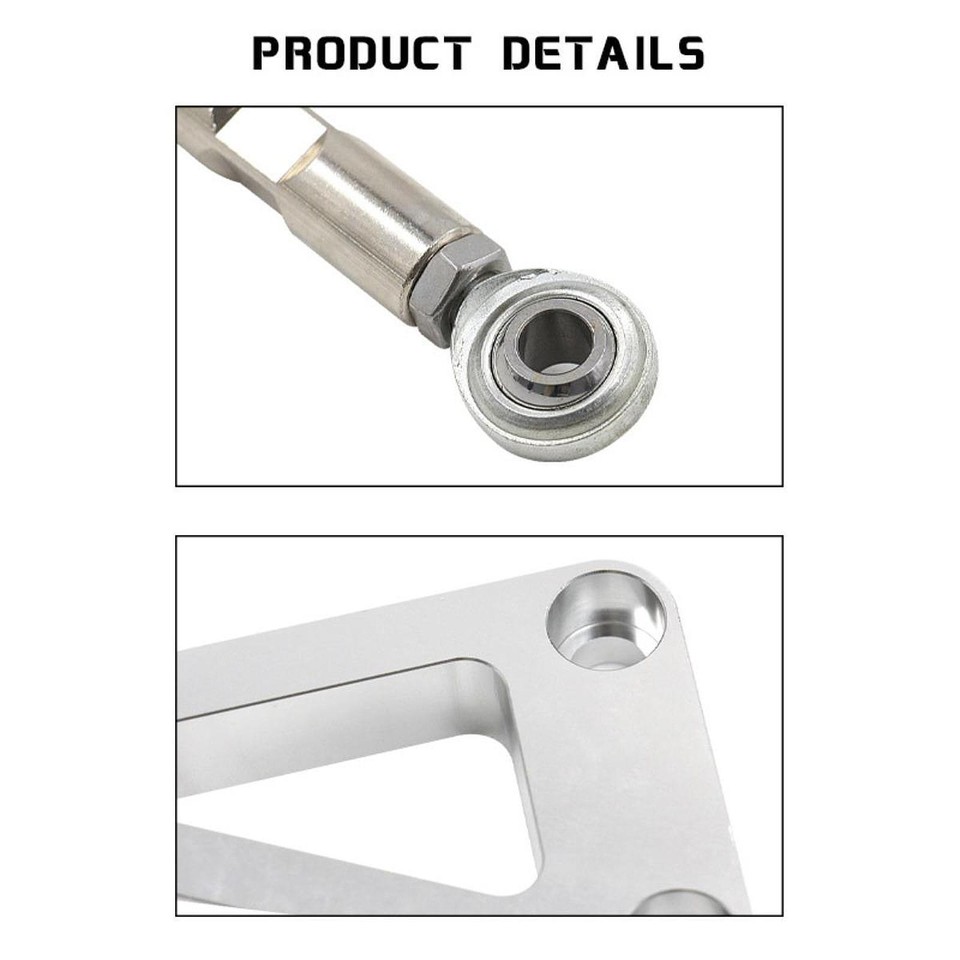 Sbc Alternator Bracket Long Water Pump Bracket Hardware Metal for 350