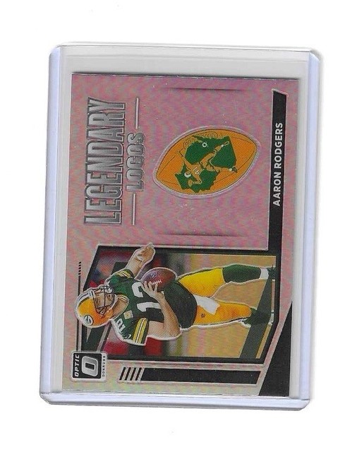 2021 Panini Donruss Optic Legendary Logos Aaron Rodgers #LL-8