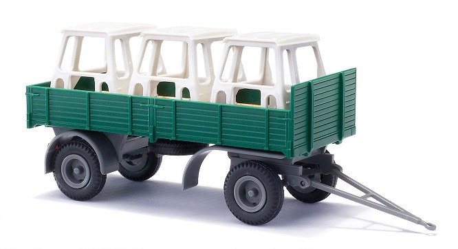 Busch 53323 - 1/87 - HL80 Trailer with Tractor Cab - New