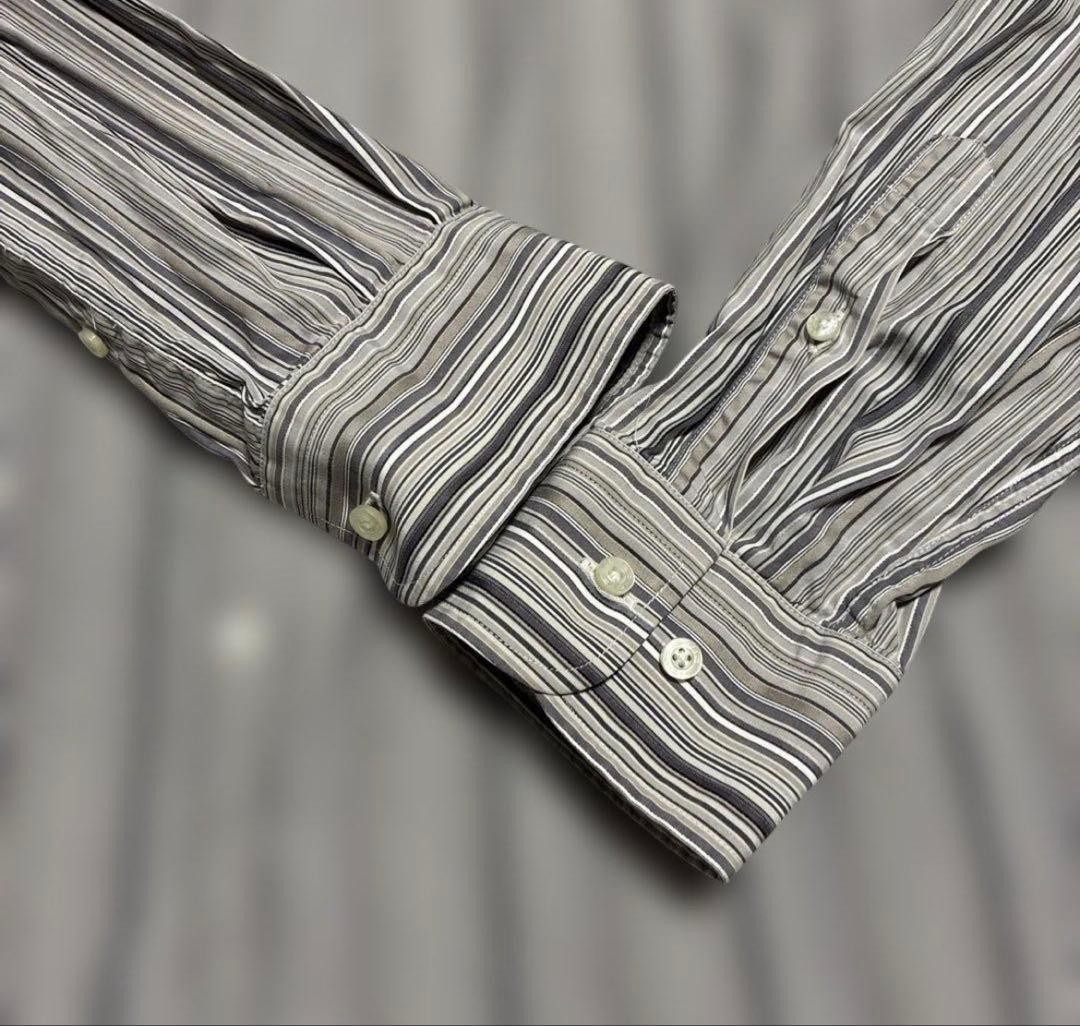 ETRO striped pattern long sleeve button down shirt - image 3