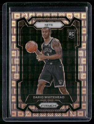2023-24 Panini Prizm #175 Dariq Whitehead Prizms Premium Factory Set #/150