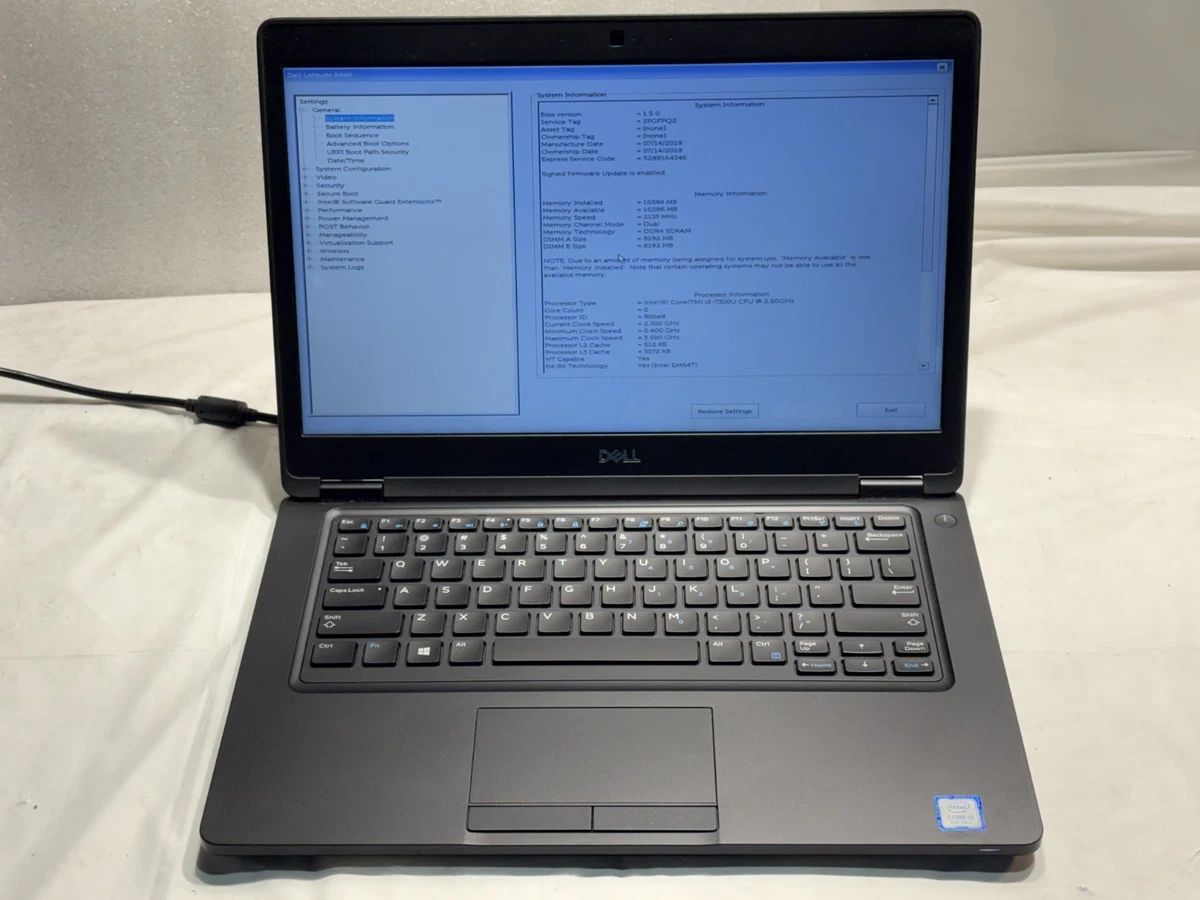 Dell Latitude 5490 PC Laptops & Netbooks for Sale | Shop New