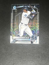 2025 Bowman Chrome - Prospects Andrew Salas #BCP-156 Laser Refractor (RC)