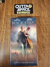 “Rock Star” (VHS) 2001 Jennifer Aniston & Mark Wahlberg NEW! Factory Sealed