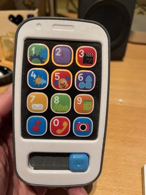 Mattel Fisher-Price~Lernspaß Handy Smart Phone Lernhandy Kinder Telefon ab 6Mon.