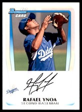Rafael Ynoa 2011 Bowman #BCP79 Dodgers MLB READ FREE SHIPPING AutographDen