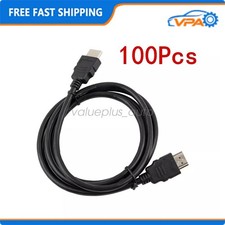 100 Count HDMI Cable High Speed 5ft Brand New...