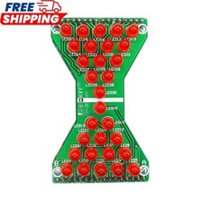 Electronics Soldering Practice Circuit Board Kit - Electronic Hourglass Kit