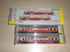 Minitrix 18712 Panoramawagen-Set „Sonder-TEE“     NEU/OVP
